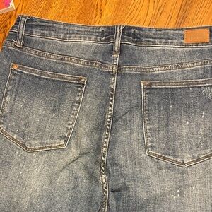 Judy Blue Women's Faded Blue Boyfriend Jeans